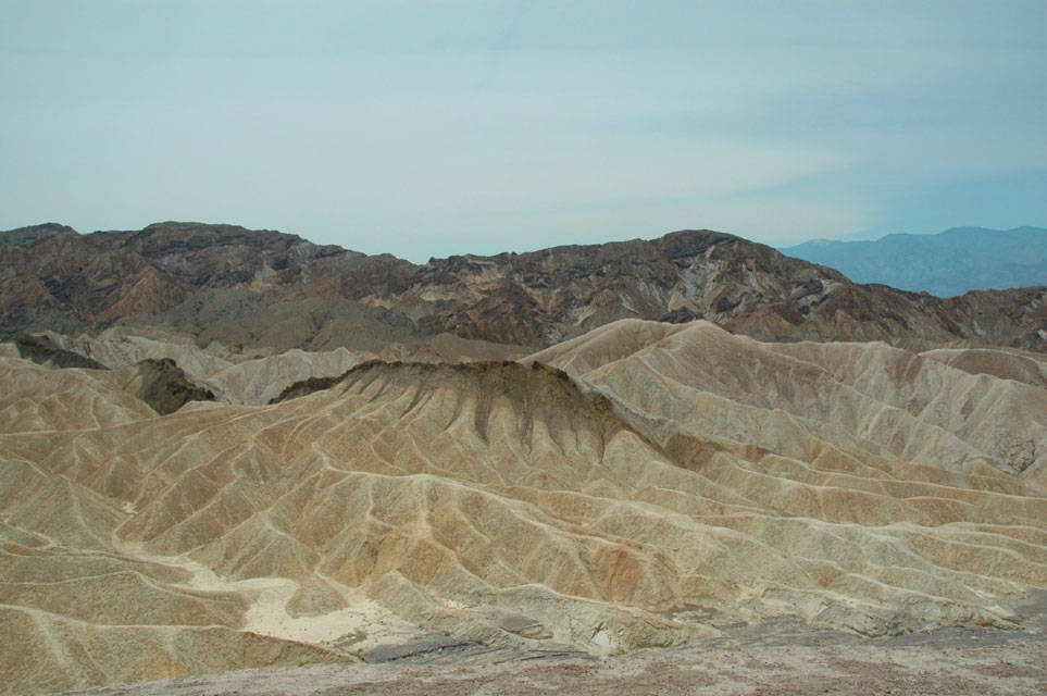 carnets de voyage usa - californie - death valley -  zabriskie point