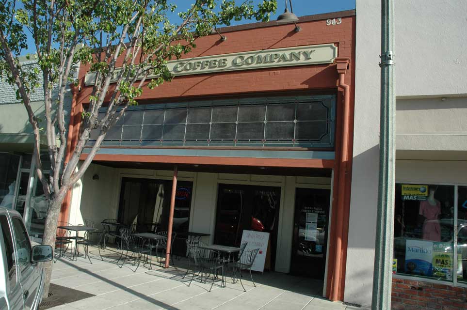 carnets de voyage usa - circuit californie et nevada - santa paula - coffee house