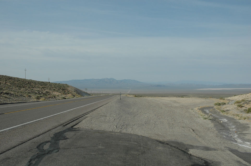 carnets de voyage usa - nevada - route us95 entre tonopah et goldfield