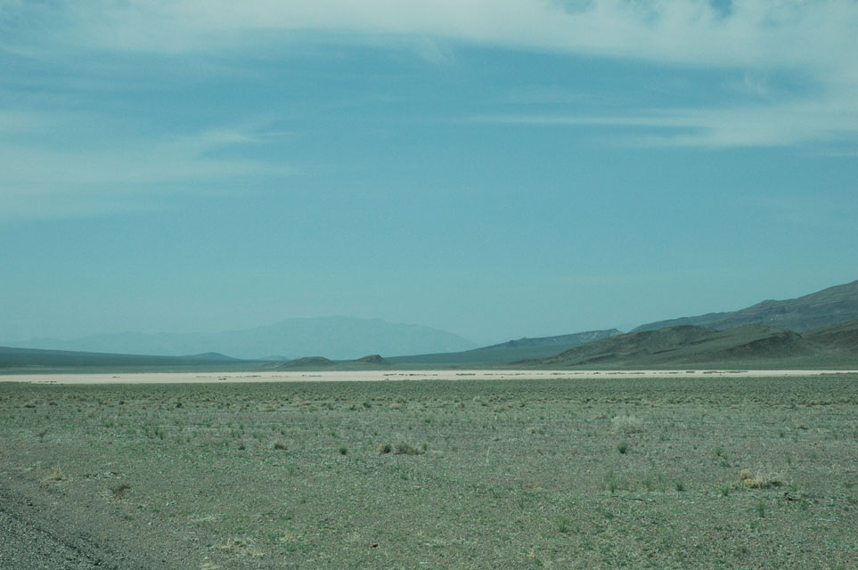 carnets de voyage usa - nevada - us95 entre tonopah et goldfield