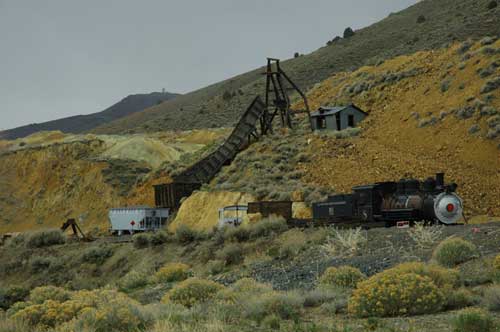 carnets de voyage usa - circuit californie et nevada - virginia city - les anciennes mines de gold hill