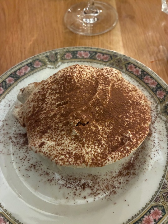 carnets et photos de voyage - routes gourmandes Lyon : Osteria MATTO - Tiramisu