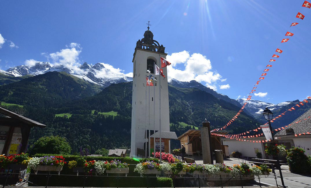 Carnets et photos de voyage - Suisse : Champery et les Dents du Midi