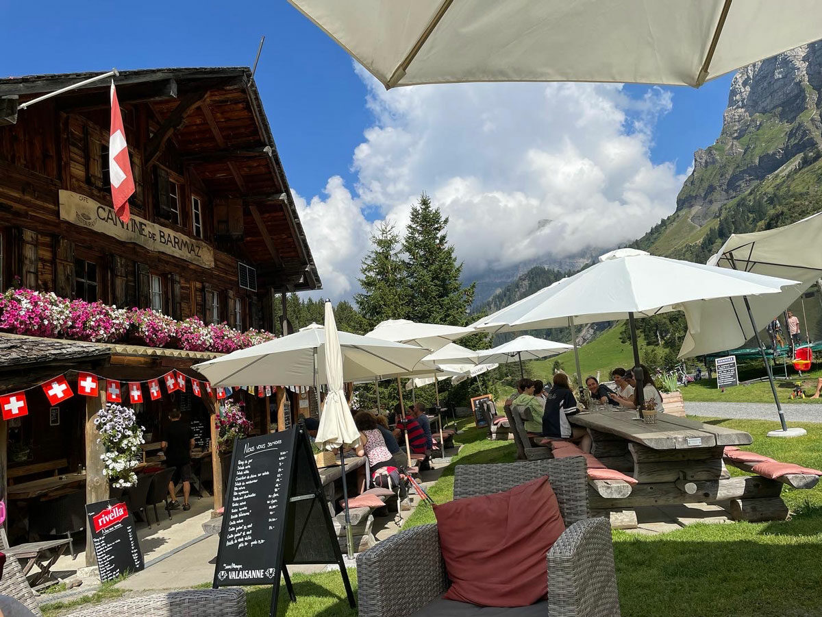 Carnets et photos de voyage Suisse - Champery : le plateau de Barme