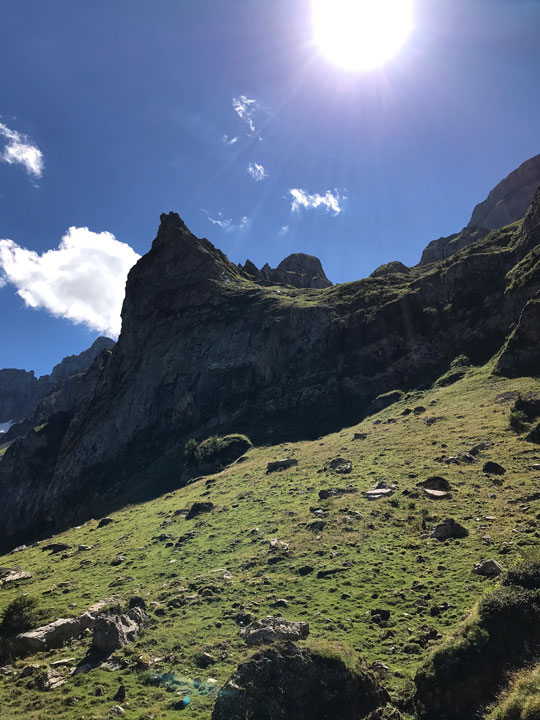 Carnets et photos de voyage Suisse - Champery : le plateau de Barme en direction du col du Cou