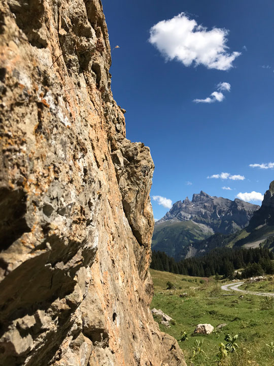 Carnets et photos de voyage Suisse - Champery : le plateau de Barme en direction du col du Cou