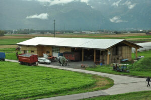 Carnets et photos de voyage Suisse - Aigle : Ferme biologique Domaine de la Perole