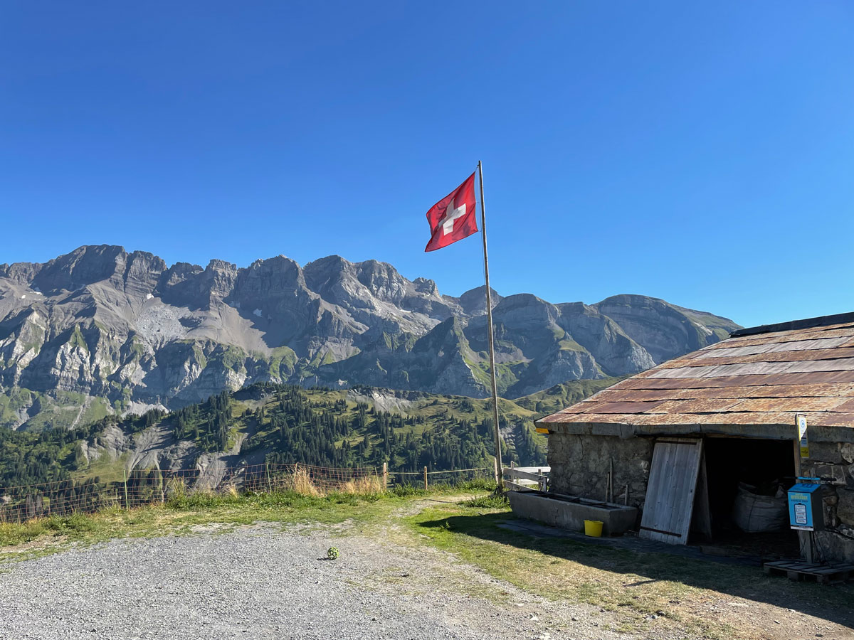 Carnets et photos de voyage Suisse - Champery : l'Alpage Lapisa
