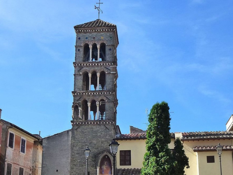 carnets et photos de voyage italie - Frascati : Santa Maria in Vivario