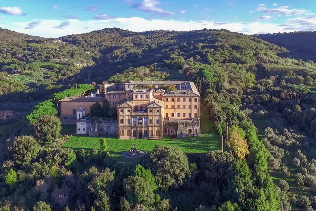 Carnets et photos de voyage Italie - Frascati : la villa Mondragore