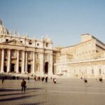 carnets et photos de voyage italie - Rome : la place Saint Pierre