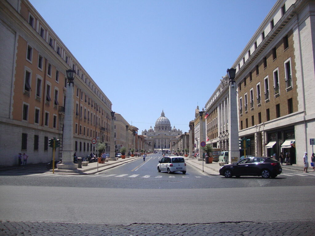 carnets et photos de voyage italie - Rome :talie-Rome : Via_della_Conciliazione