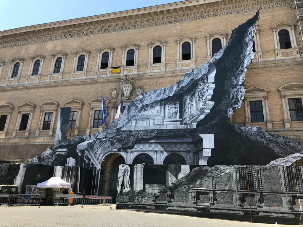 Carnets et photos de voyage Italie - Rome Palazzo Farnese