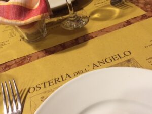 Carnets et photos de voyage italie - Rome : trastevere osteria-del-angelo