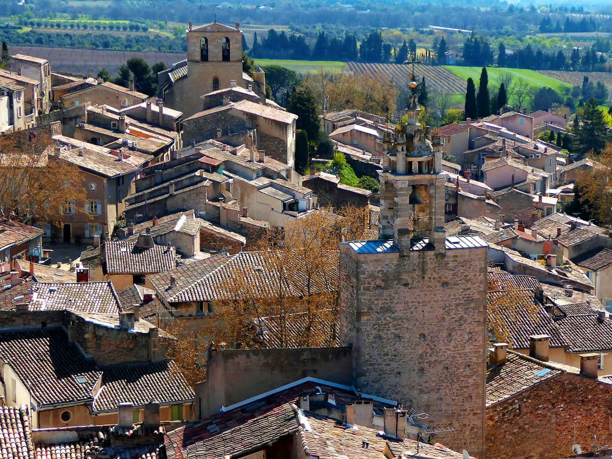 carnets et photos de voyage france - route gourmande en provence : le village de Cucuron