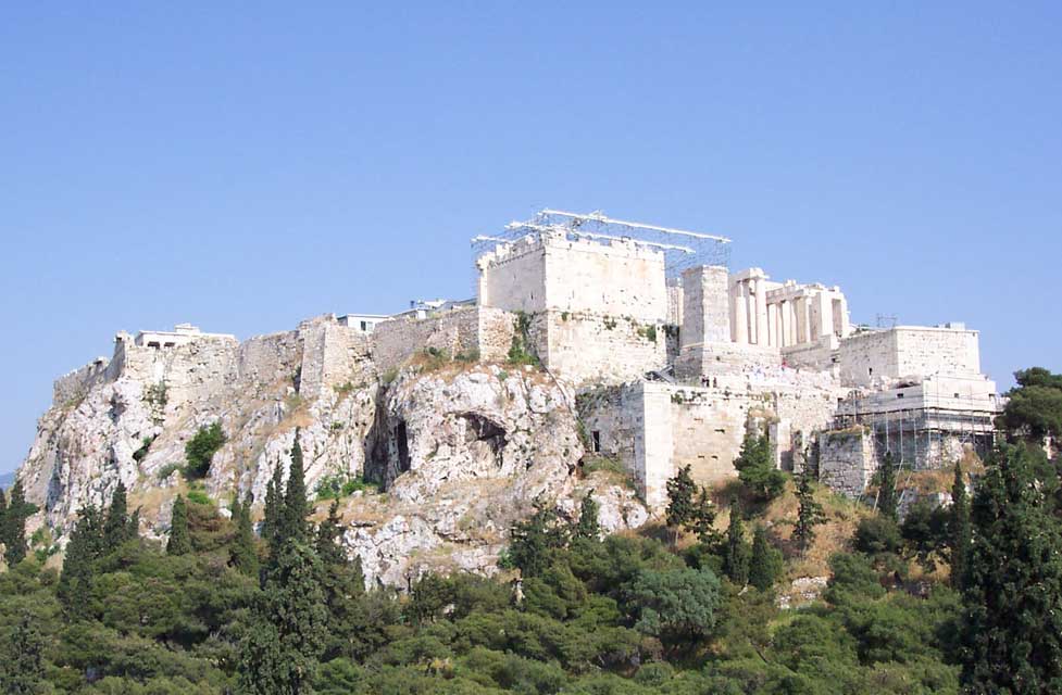 Carnets et photos de voyage grece - Athenes : l'Acropole