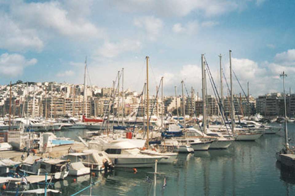 carnets et photos de voyage Grèce - Athènes : port du pirée