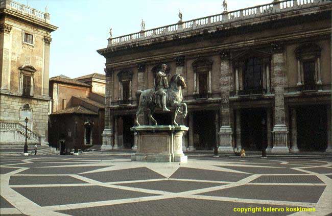 Carnets et photos de voyage Italie - Rome et le Latium : le Forum : Le palais du Conservatoire