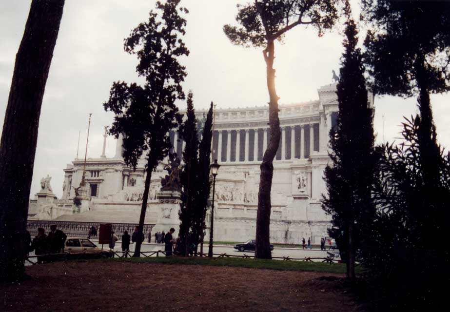 Carnets et photos de voyage Italie - Rome et le Latium : le Forum : Le palais Vittoriano