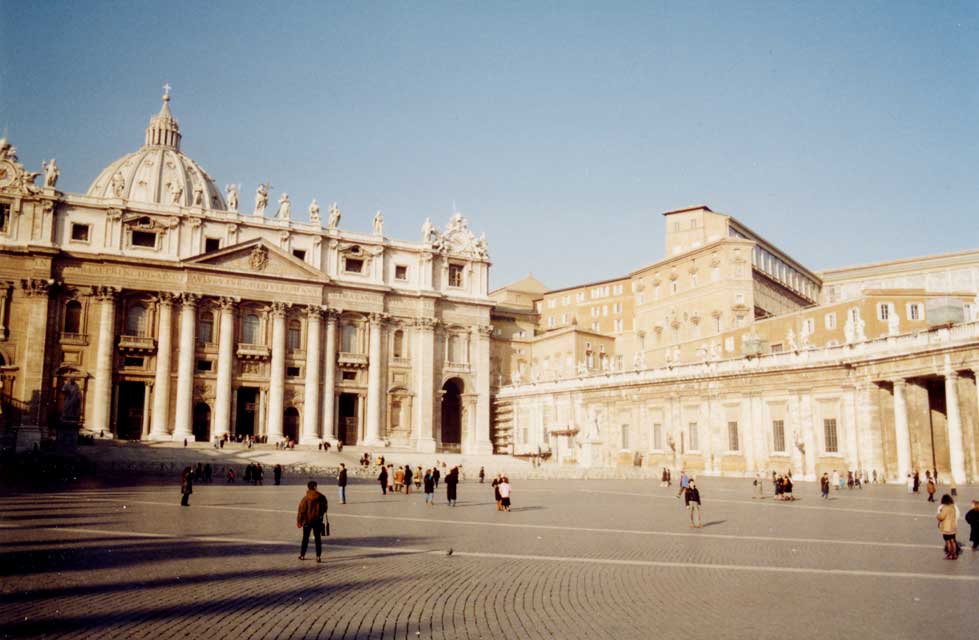 Carnets et photos de voyage Italie - piazza san petro
