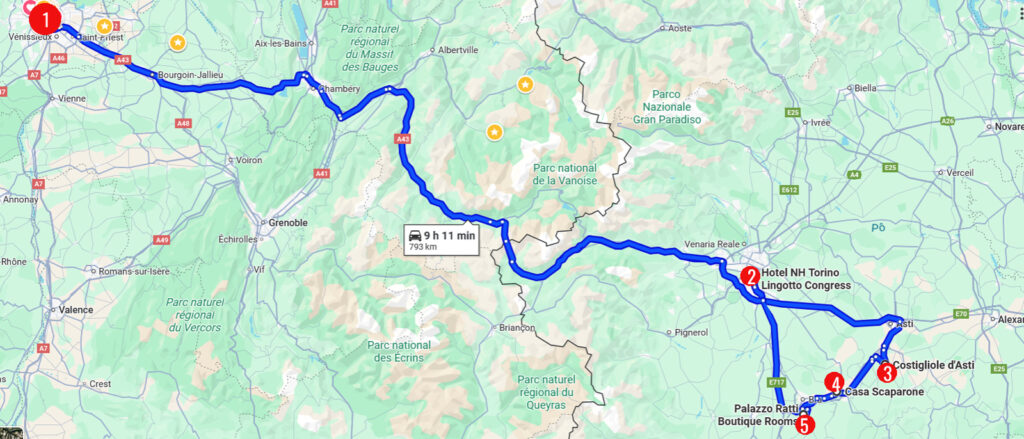 Carnets et photos de voyage Italie - circuit Piemont et Turin