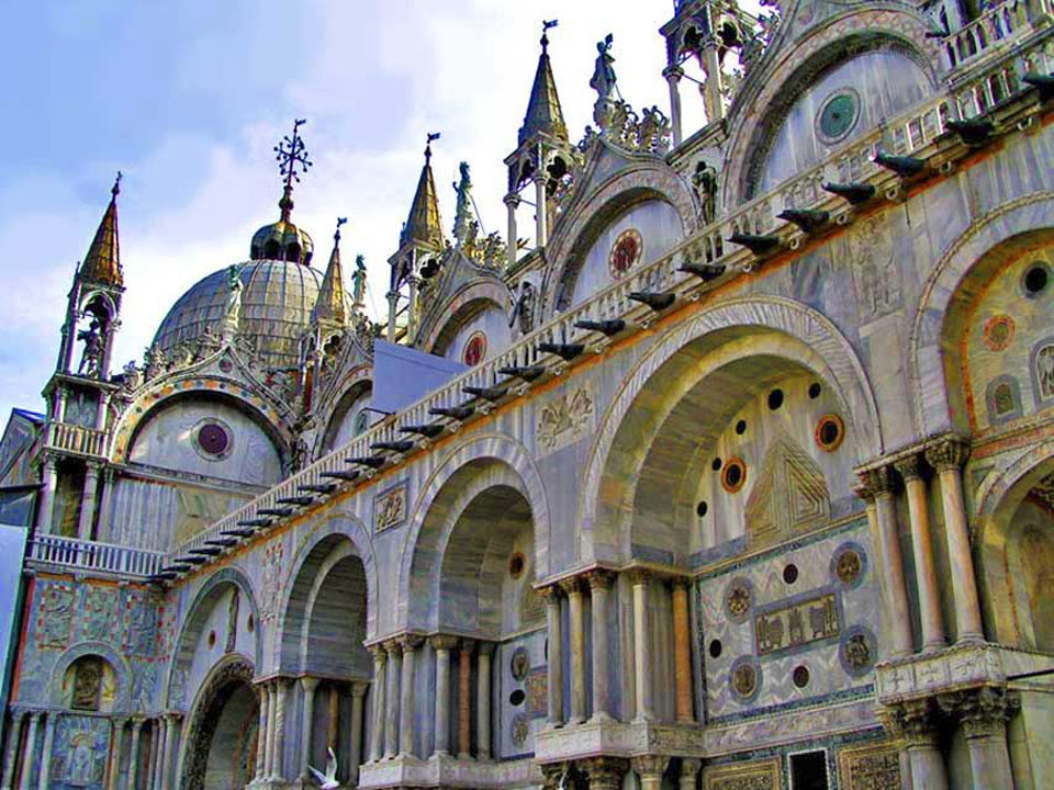 carnets et photos de voyage italie - venise : basilique San Marco