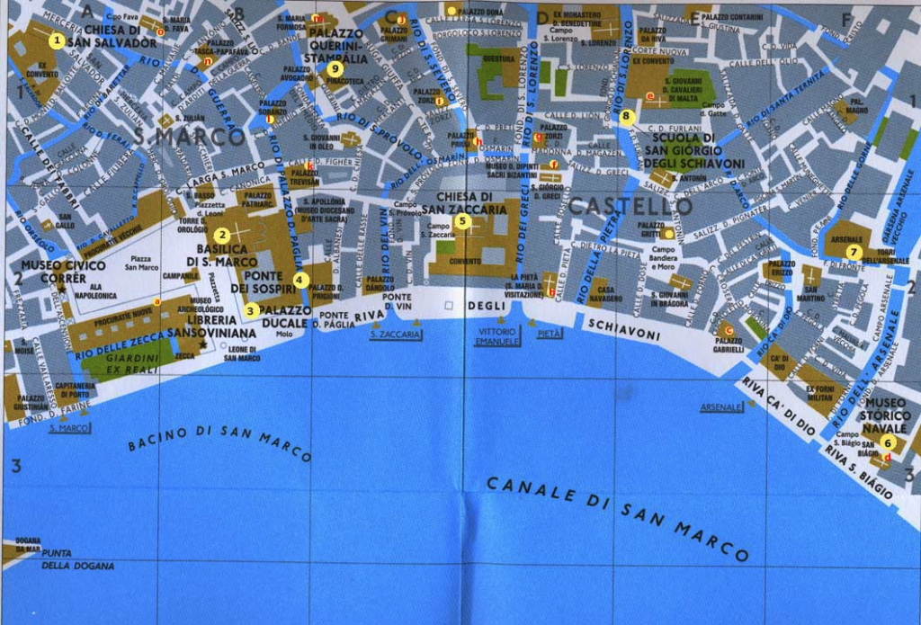 Carnets et photos de voyage italie - venise : à la découverte du quartier de San Marco et de l'Arsenal