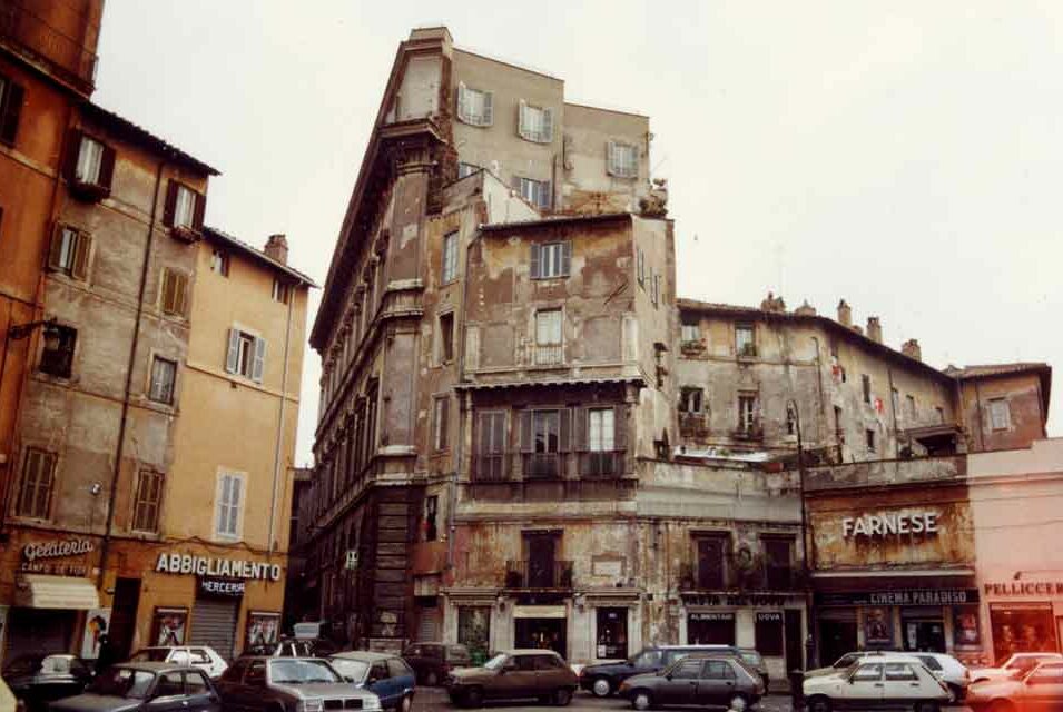 Carnets et photos de voyage Italie - Rome : Piazza fiore di Campi