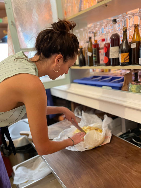 Carnets et photos de voyage France - escapade Corbieres et Minervois - Padern et le Café des Sports