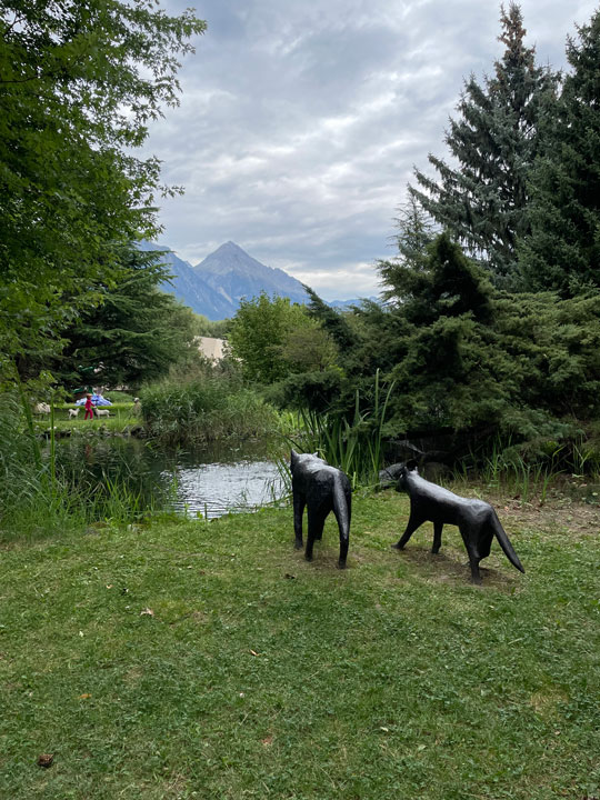 carnets et photos de voyage Suisse - Martigny : la Fondation Pierre Gianadda