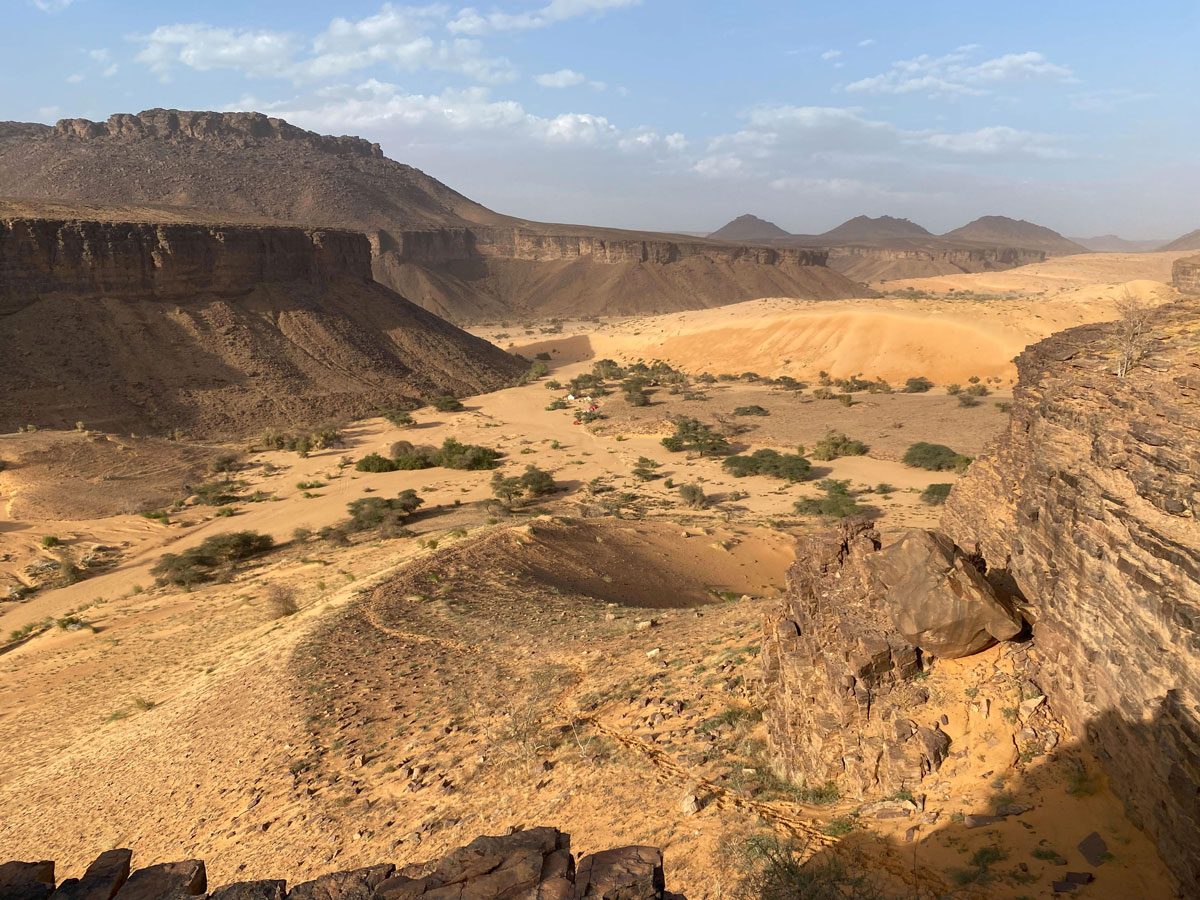 Carnets et photos de voyage afrique - Mauritanie campement-el-baka