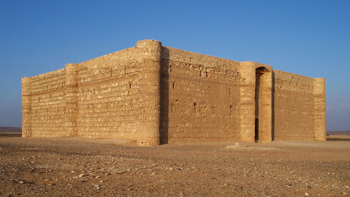 Carnets et photos de voyage Jordanie - les châteaux du désert : Qasr Al-Kharaneh