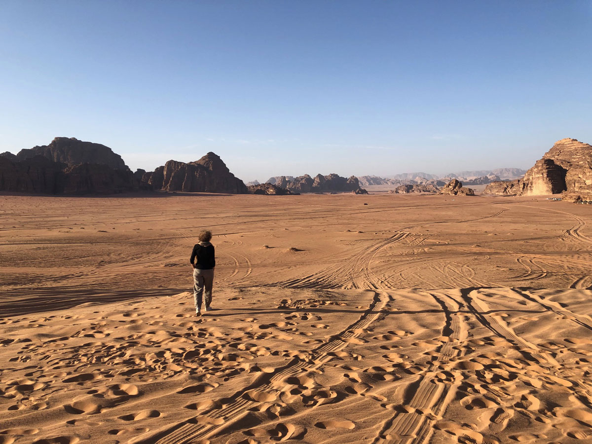 carnets et photos de voyage Jordanie : Le Wadi Rum