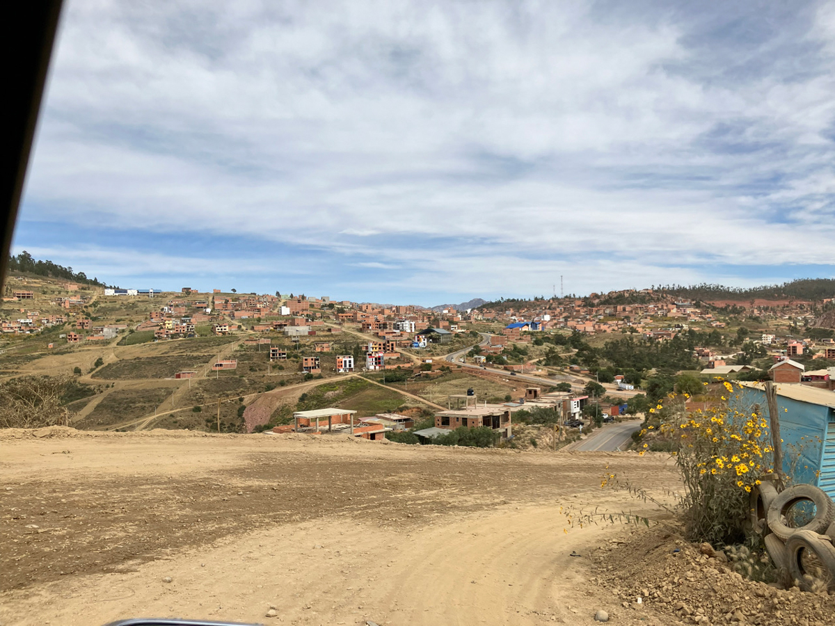 Carnets et photos de voyage Bolivie - etape Sucre -