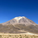 Carnets et photos de voyage Bolivie - route des lagunes : volcan Ollague 5865m
