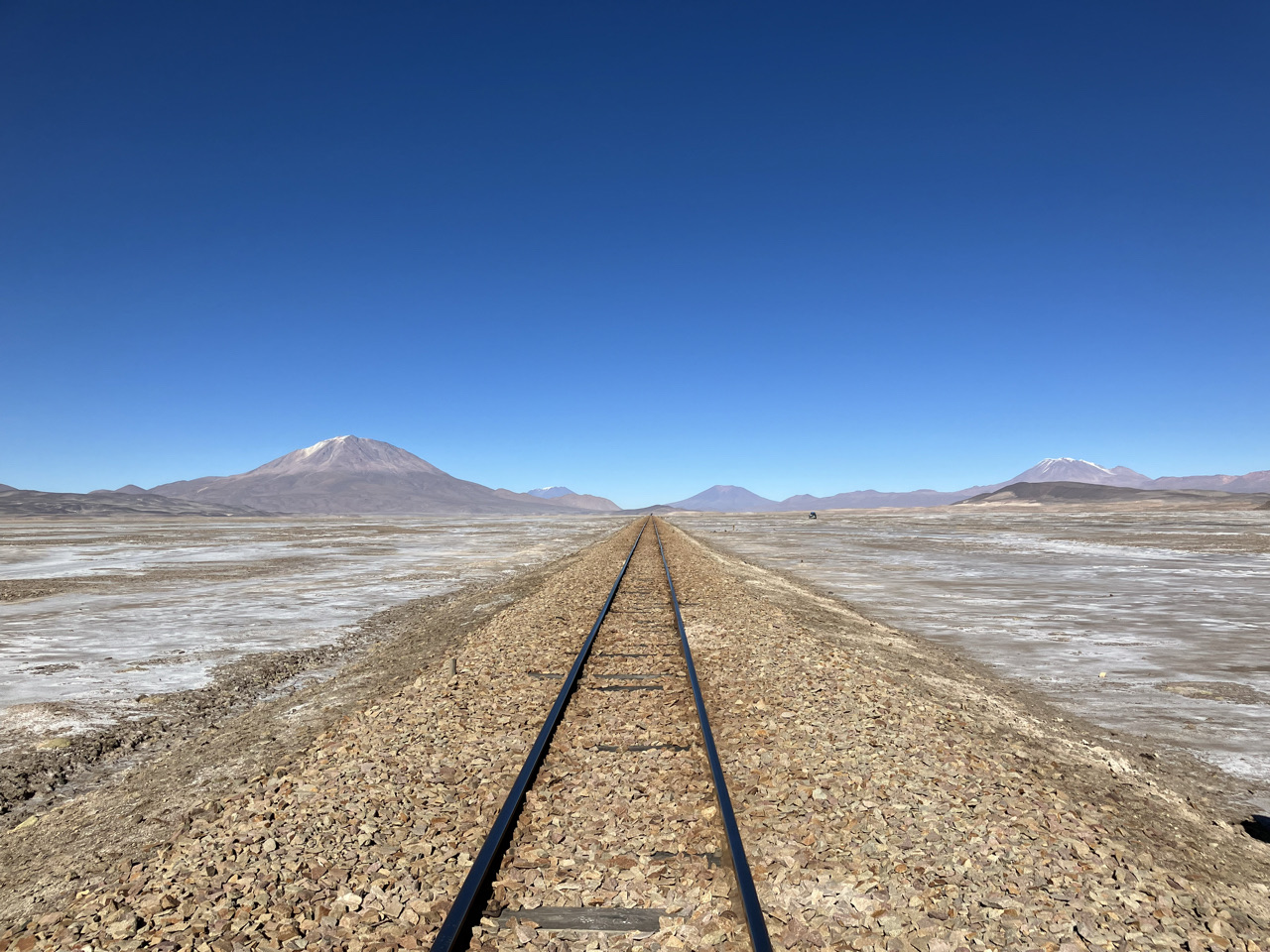 carnets et photos de voyage Bolivie - route des lagunes : la ligne de chemins de fer