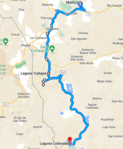 carnets et photos de voyage Bolivie - etape route des lagunes