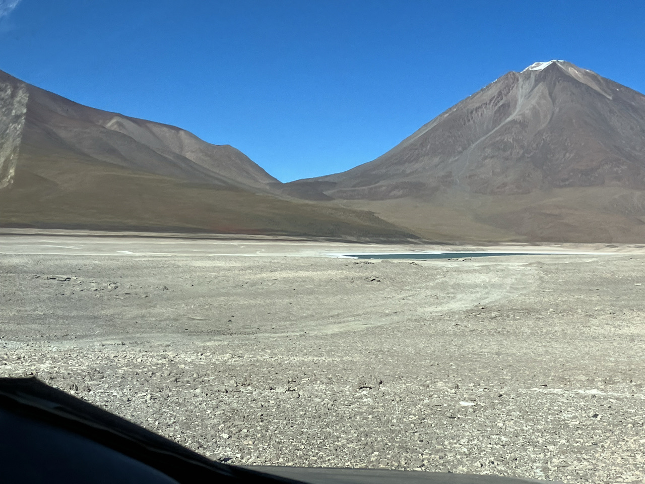 Carnets et photos de voyage Bolivie - Etape Merveilles du Sud Lipez : Laguna Verde