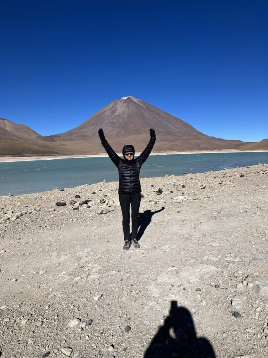 Carnets et photos de voyage Bolivie - Etape Merveilles du Sud Lipez : Laguna Verde