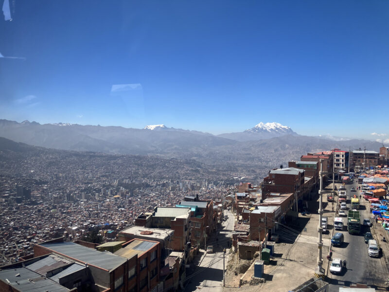 Carnets et photos de voyage Bolivie - etape découverte de La Paz