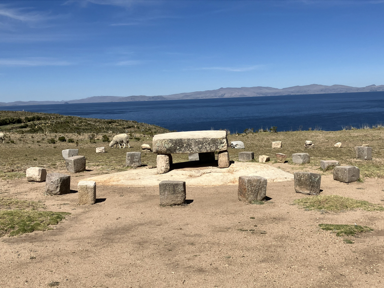 Carnets et photos de voyage Bolivie - etape isla de la Luna - ruines de chinkanas