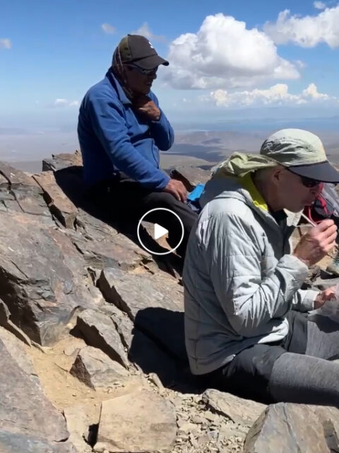 Carnets et photos de voyage Bolivie - étape 15 : ascension du Pico Austria - arrivée au sommet