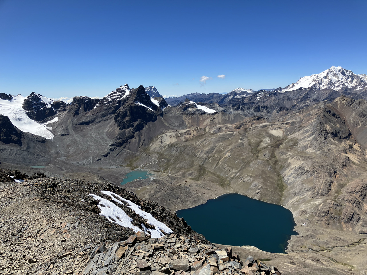 Carnets et photos de voyage Bolivie - étape 15 ascension Pico Austria 5350m