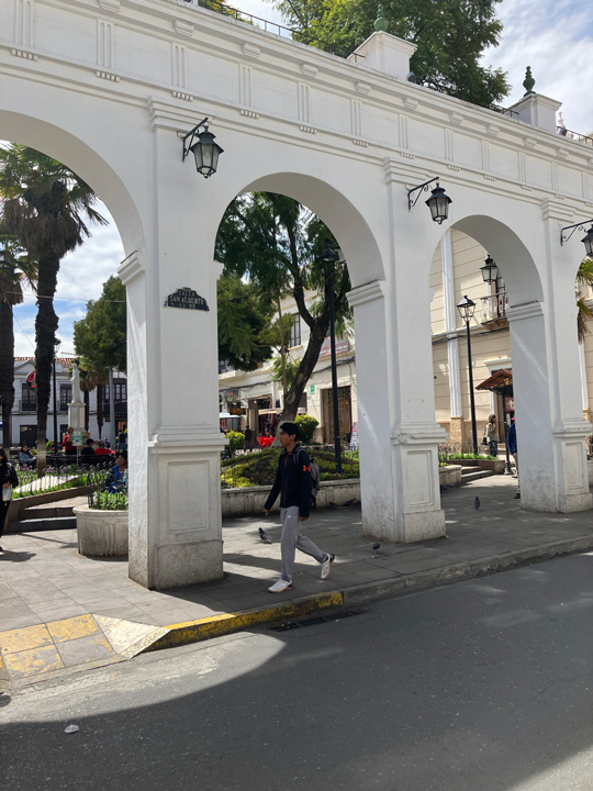Carnets et photos de voyage Bolivie - etape Sucre - la ville