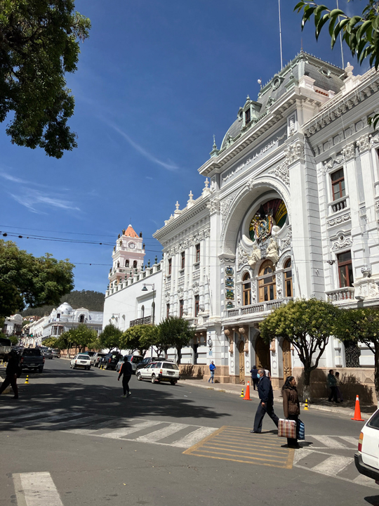 Carnets et photos de voyage Bolivie - etape Sucre - la ville