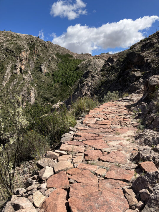 Carnets et photos de voyage Bolivie - etape cratere de Maragua -