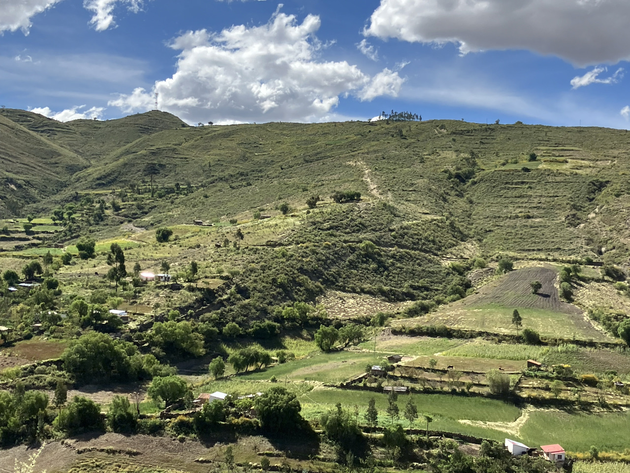 Carnets et photos de voyage Bolivie - etape cratere de Maragua -