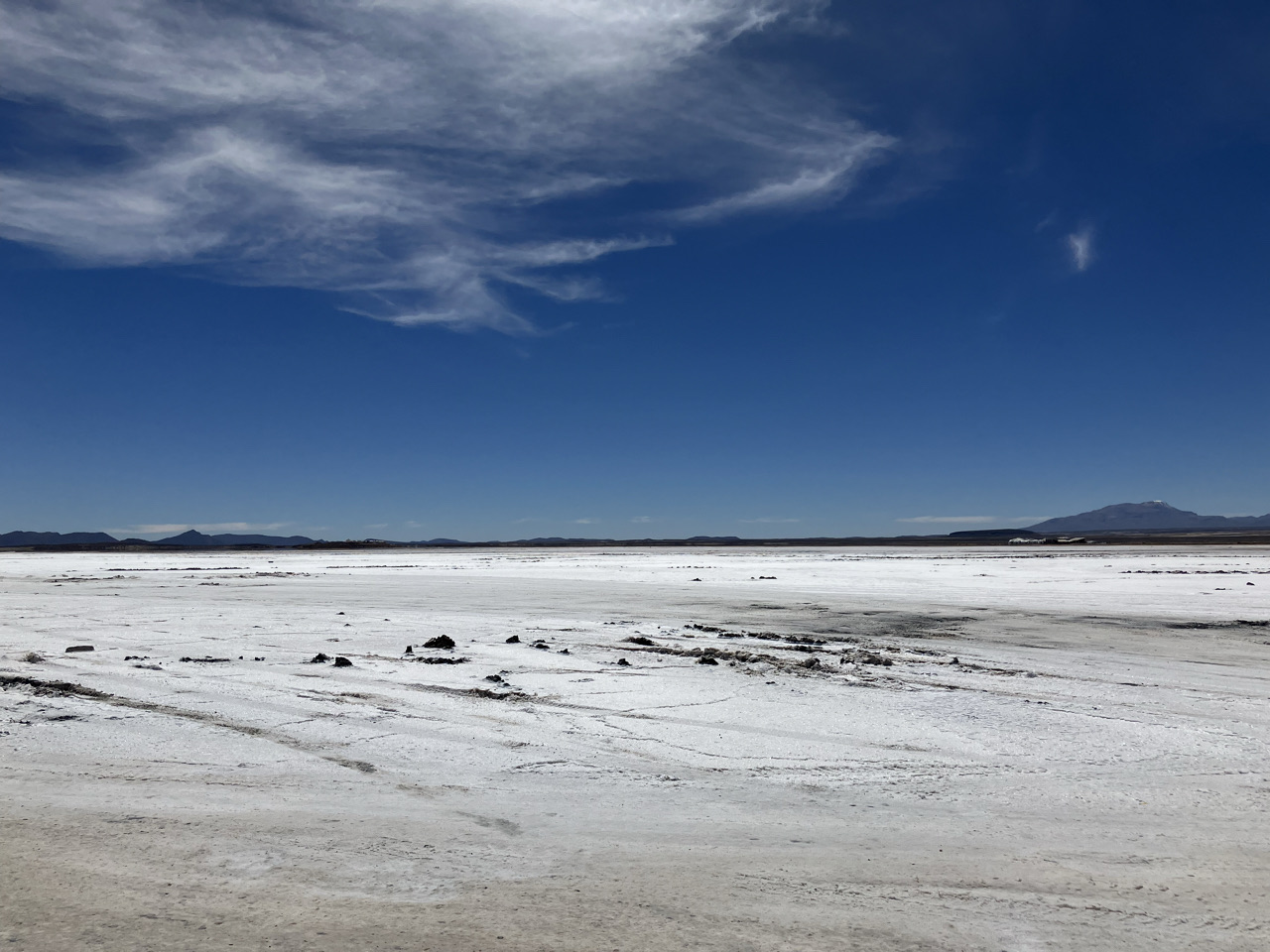 Carnets et photos de voyage Bolivie - etape traversée du Salar d'Uyuni