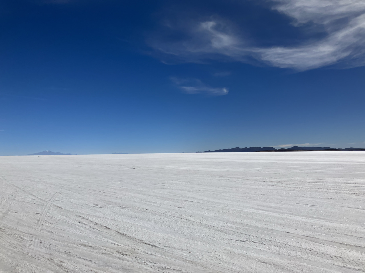 Carnets et photos de voyage Bolivie - etape traversée du Salar d'Uyuni