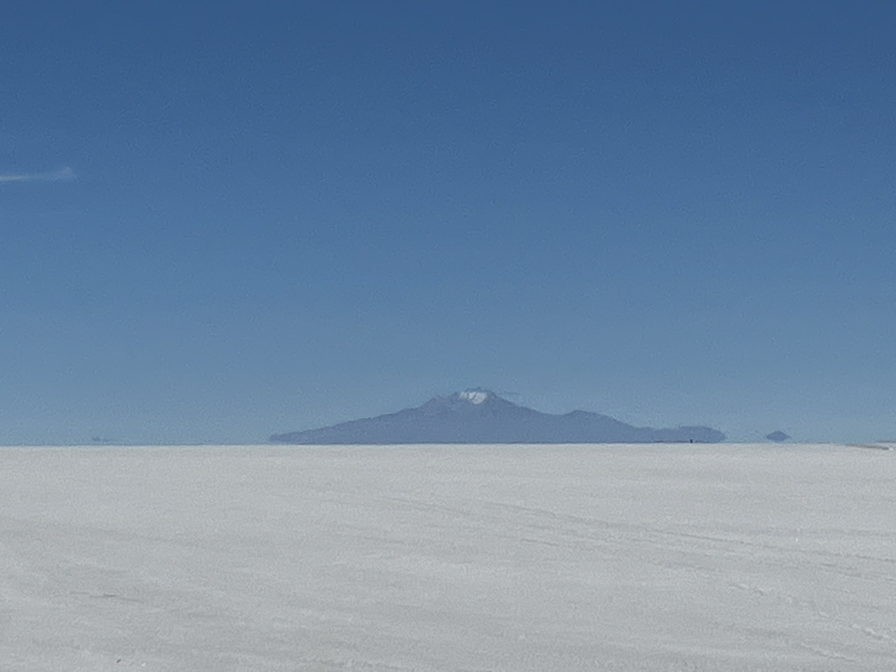 Carnets et photos de voyage Bolivie - etape traversée du Salar d'Uyuni